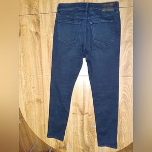 Express Men's Straight Jeans - Dark Blue